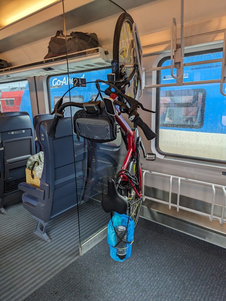 Mein Rad im ICE